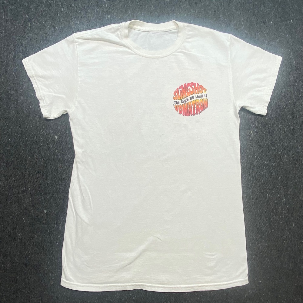 Unbranded Vintage Style Unisex S Florida Slingshot‎ Vomatron Graphic Shirt White